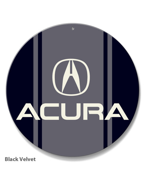 black acura logo