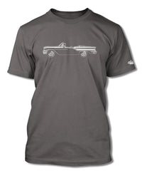 1957 Oldsmobile Super 88 Convertible T-Shirt - Men - Side View