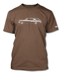 1957 Oldsmobile Super 88 Fiesta Station Wagon T-Shirt - Men - Side View