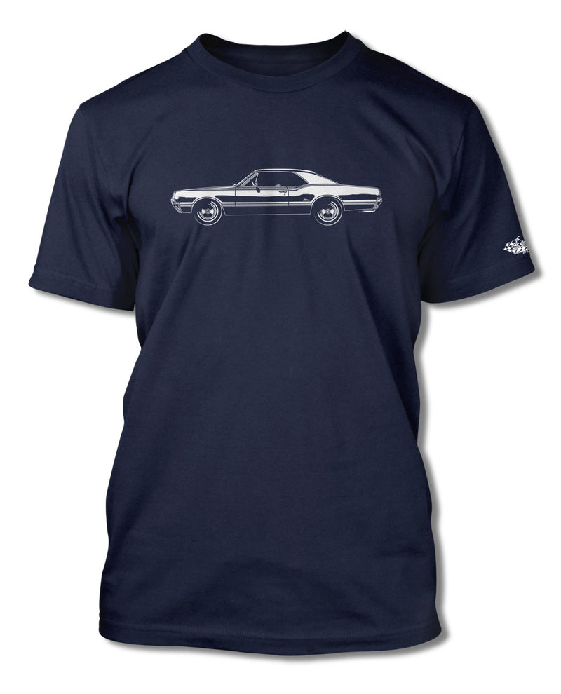 1966 Oldsmobile Cutlass Sports Coupe T-Shirt - Men - Side View