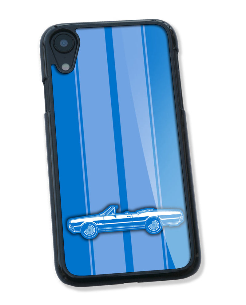 1967 Oldsmobile Cutlass Convertible Smartphone Case - Racing Stripes