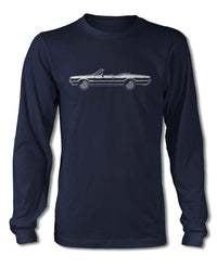 1967 Oldsmobile Cutlass Convertible T-Shirt - Long Sleeves - Side View