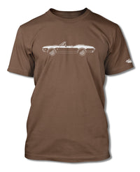 1968 Oldsmobile Cutlass Convertible T-Shirt - Men - Side View