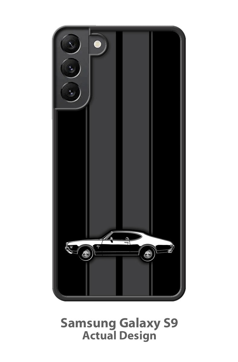 1969 Oldsmobile Cutlass W-31 Coupe Smartphone Case - Racing Stripes