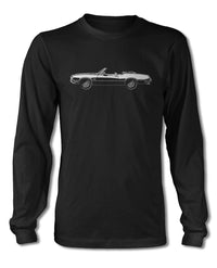 1970 Oldsmobile Cutlass 4-4-2 Convertible T-Shirt - Long Sleeves - Side View
