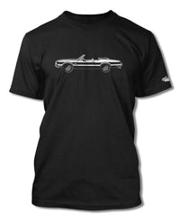 1970 Oldsmobile Cutlass 4-4-2 W-30 Convertible T-Shirt - Men - Side View