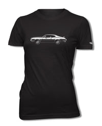 1970 Oldsmobile Cutlass Rallye 350 Coupe T-Shirt - Women - Side View