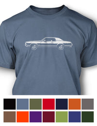 1970 Oldsmobile Cutlass Supreme Holiday Coupe T-Shirt - Men - Side View