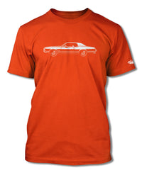 1970 Oldsmobile Cutlass Supreme Holiday Coupe T-Shirt - Men - Side View