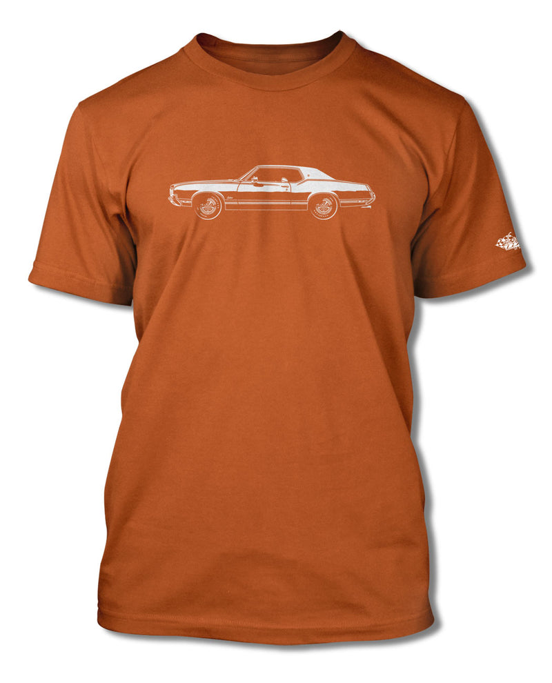 1970 Oldsmobile Cutlass Supreme Holiday Coupe T-Shirt - Men - Side View