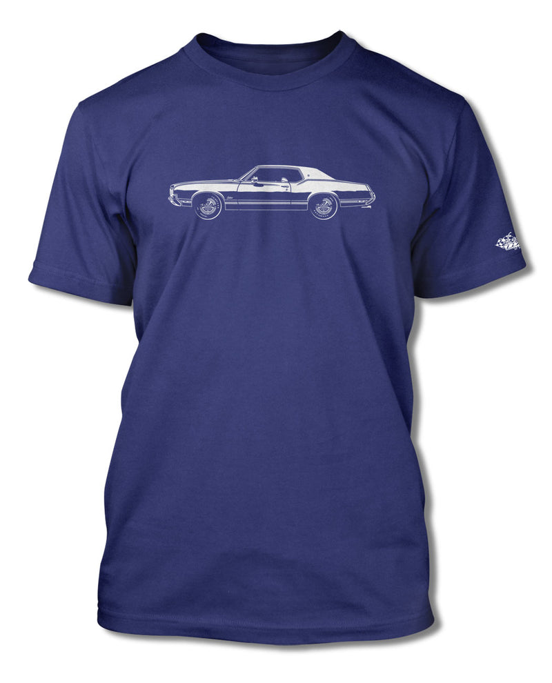 1970 Oldsmobile Cutlass Supreme Holiday Coupe T-Shirt - Men - Side View