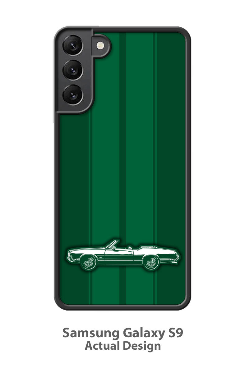 1970 Oldsmobile Cutlass Supreme Convertible Smartphone Case - Racing Stripes