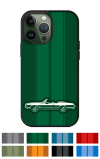 1970 Oldsmobile Cutlass Supreme Convertible Smartphone Case - Racing Stripes