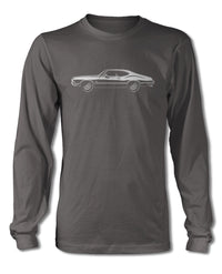 1970 Oldsmobile Cutlass S Holiday Coupe T-Shirt - Long Sleeves - Side View