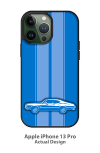 1970 Oldsmobile Cutlass S Holiday Coupe Smartphone Case - Racing Stripes