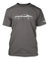 1971 Oldsmobile Cutlass 4-4-2 Holiday Coupe T-Shirt - Men - Side View