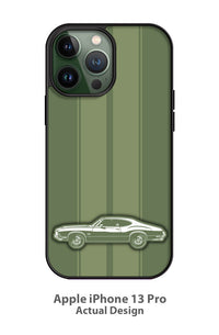 1971 Oldsmobile Cutlass 4-4-2 Holiday Coupe Smartphone Case - Racing Stripes