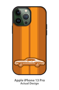 1971 Oldsmobile Cutlass 4-4-2 W-30 Holiday Coupe Smartphone Case - Racing Stripes