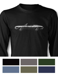 1971 Oldsmobile Cutlass Supreme Convertible T-Shirt - Long Sleeves - Side View