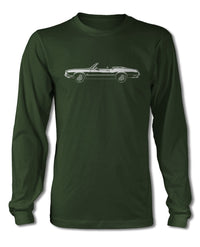 1971 Oldsmobile Cutlass Supreme Convertible T-Shirt - Long Sleeves - Side View