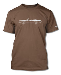 1972 Oldsmobile Cutlass 4-4-2 Convertible T-Shirt - Men - Side View