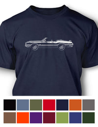 1972 Oldsmobile Cutlass 4-4-2 W-30 Convertible with Spoiler T-Shirt - Men - Side View