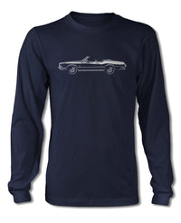 1972 Oldsmobile Cutlass Supreme Convertible T-Shirt - Long Sleeves - Side View