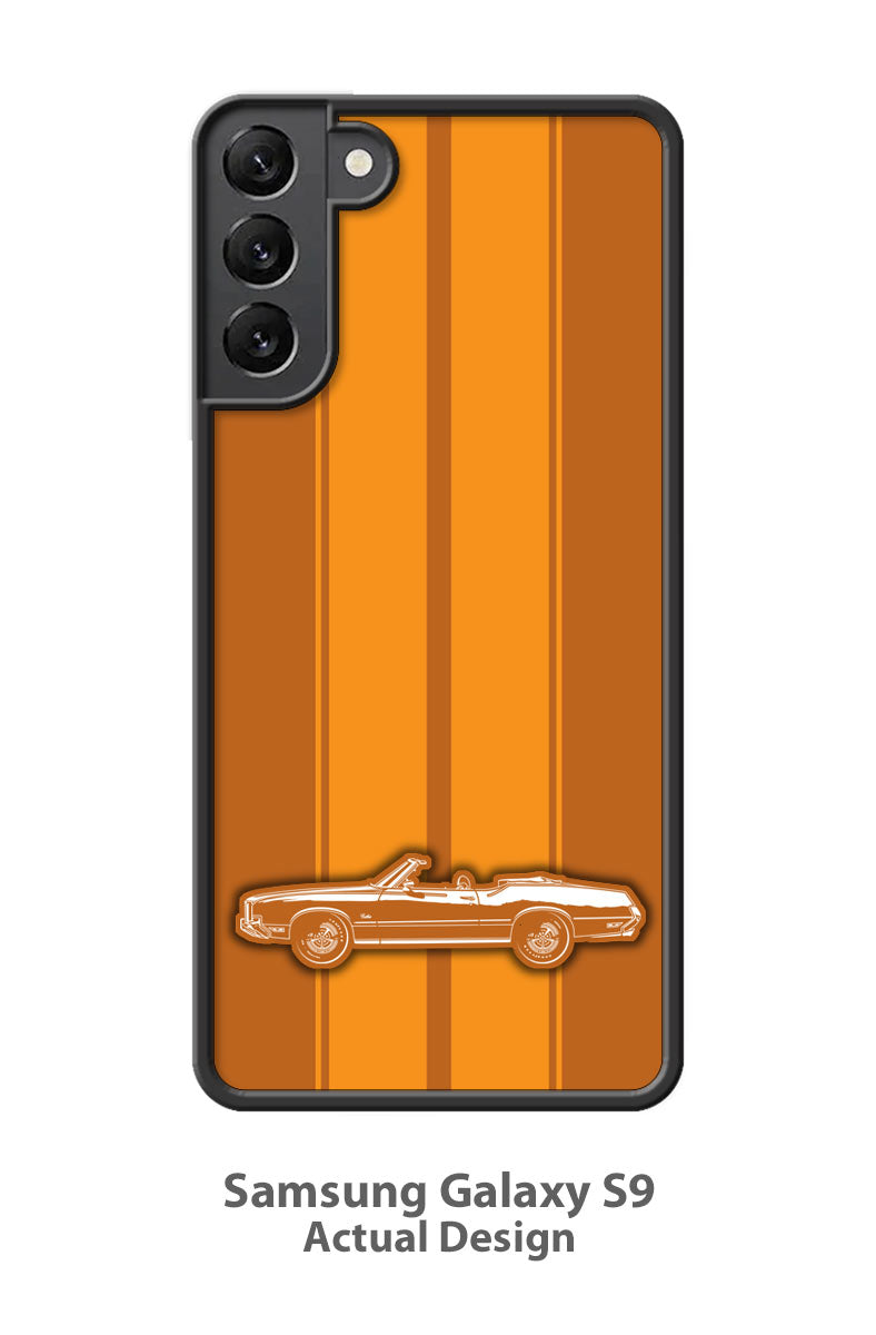 1972 Oldsmobile Cutlass Supreme Convertible Smartphone Case - Racing Stripes