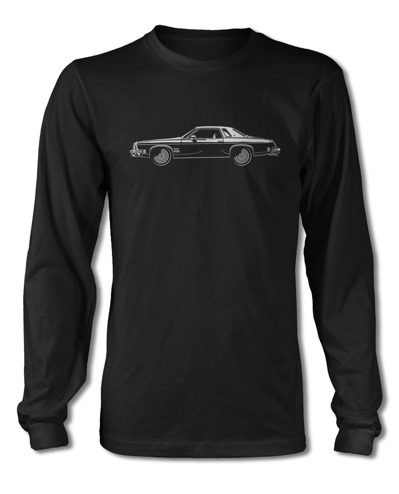 1974 Oldsmobile Cutlass Supreme Coupe T-Shirt - Long Sleeves - Side View