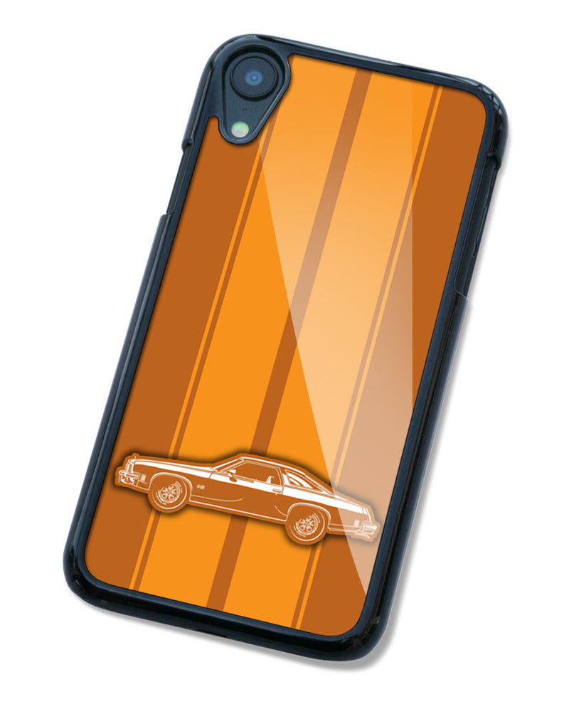 1975 Oldsmobile Cutlass 4-4-2 Coupe Smartphone Case - Racing Stripes