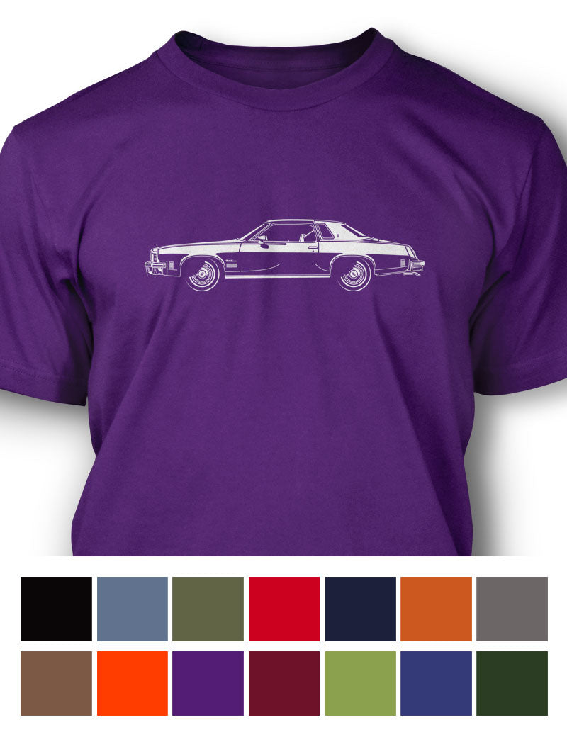 1975 Oldsmobile Cutlass Supreme Coupe T-Shirt - Men - Side View