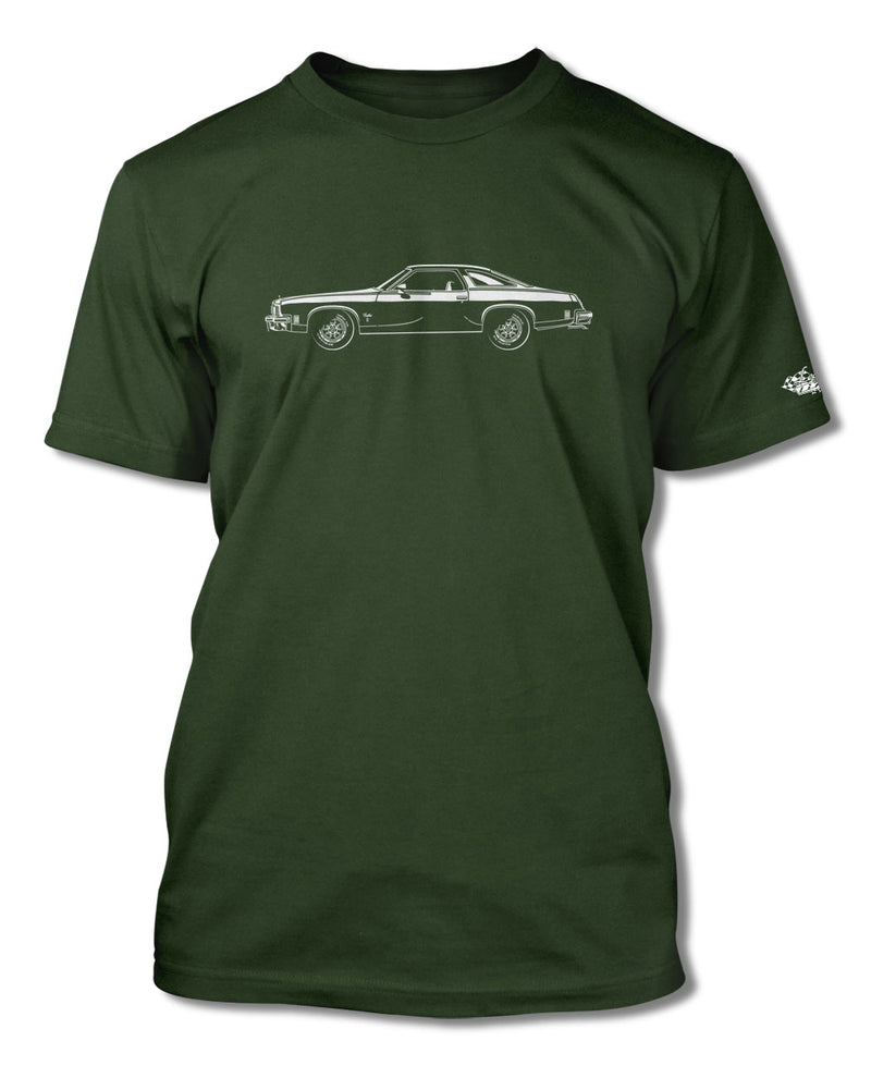 1975 Oldsmobile Cutlass S Coupe T-Shirt - Men - Side View