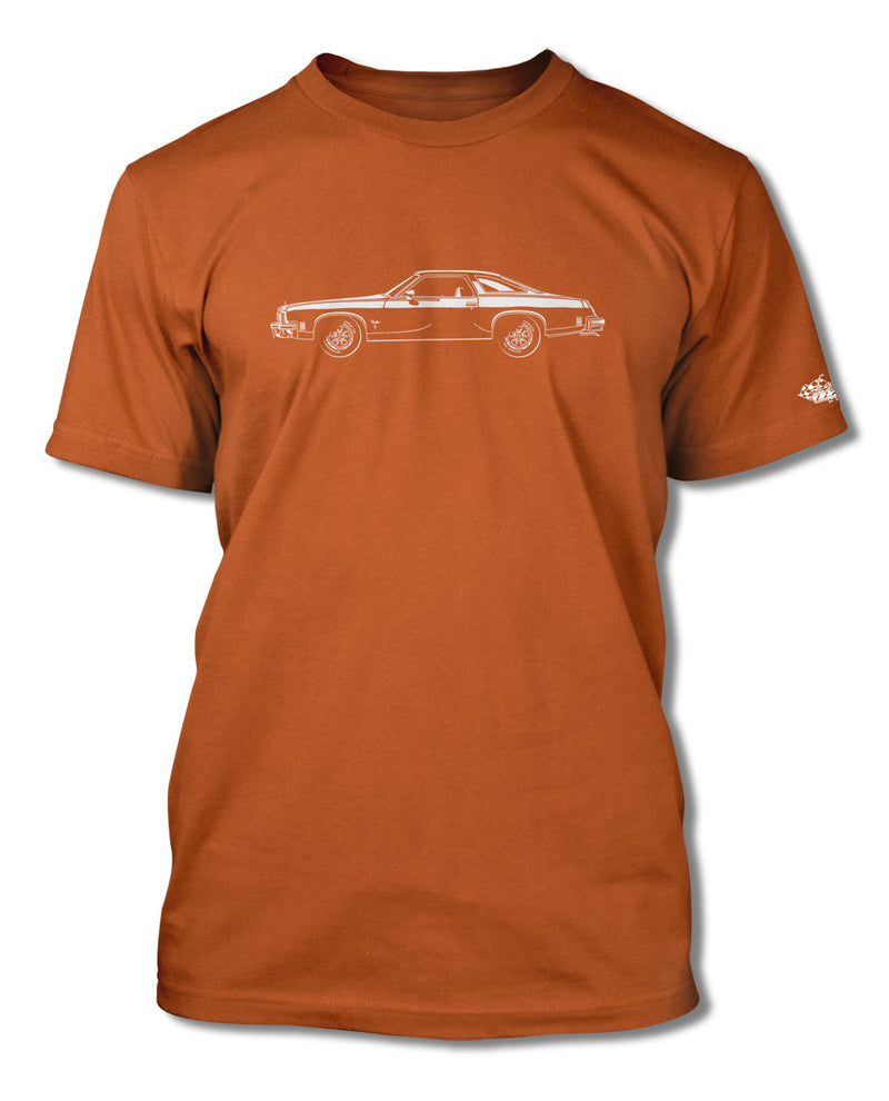 1975 Oldsmobile Cutlass S Coupe T-Shirt - Men - Side View