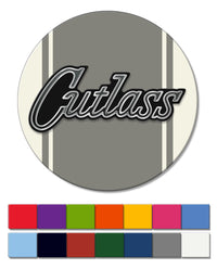 Oldsmobile Cutlass Emblem 1970 Round Fridge Magnet