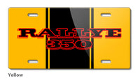 Oldsmobile Cutlass Rallye 350 Emblem 1970 Novelty License Plate - Vintage Emblem