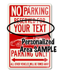 1973 Oldsmobile Cutlass 4-4-2 Coupe Reserved Parking Only Sign