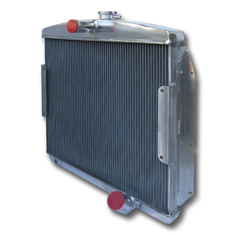 1955 - 1956 Pontiac with Dual-Range Hydra-Matic 3-row Aluminum Radiator Replacement