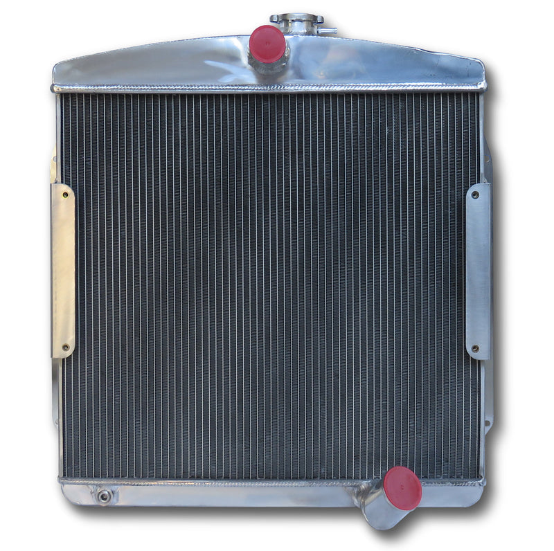 1955 - 1956 Pontiac with Dual-Range Hydra-Matic 3-row Aluminum Radiator Replacement