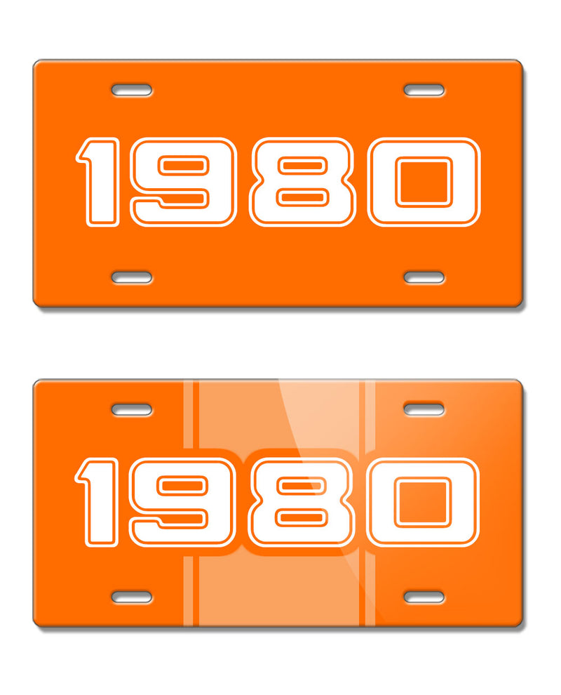 1980 Customizable - License Plate