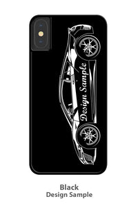 1969 Dodge Charger RT With Stripes Hardtop Smartphone Case - Side View