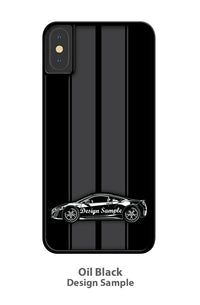 1971 Dodge Challenger RT with Stripes Hardtop Bulge Hood Smartphone Case - Racing Stripes