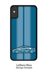 1973 Ford Mustang Mach 1 re-creation with Stripes Convertible Smartphone Case - Racing Stripes