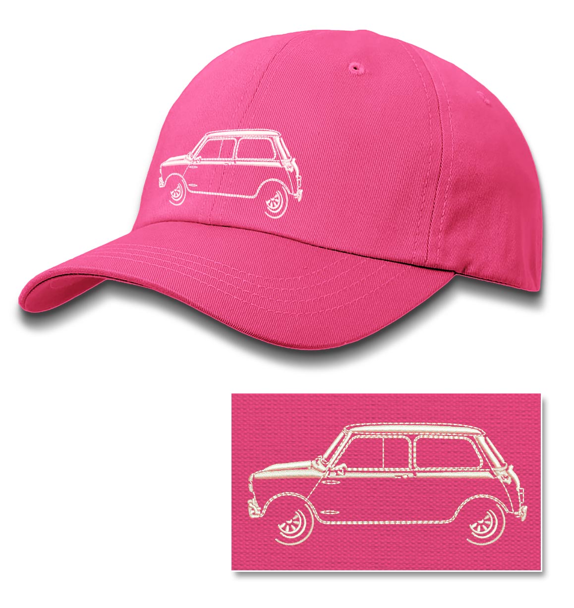 Baby Pink Pétillant Débutante baseball hat - The Austin Winery