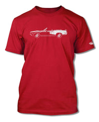 1971 Plymouth Barracuda 'Cuda 426 HEMI Convertible T-Shirt - Men - Side View